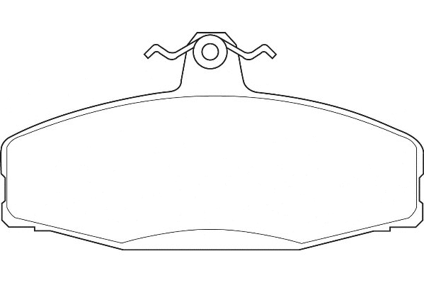 Brake Pad Set, disc brake (2134980)