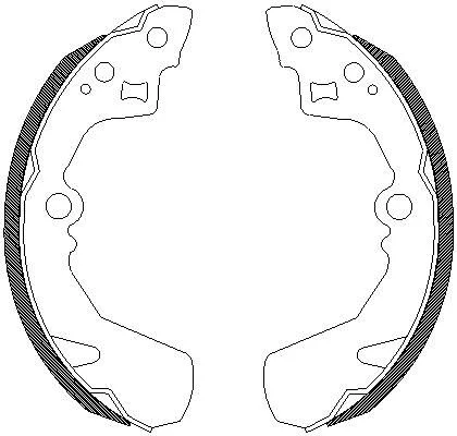 Brake Shoe Set (2255874)