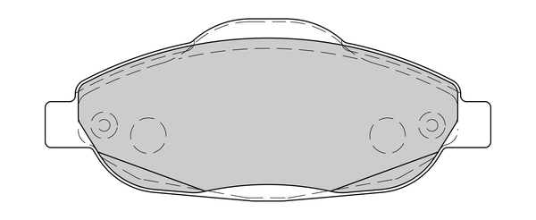 Brake Pad Set, disc brake (2230125)