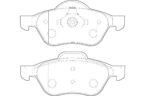Brake Pad Set, disc brake (2134874)