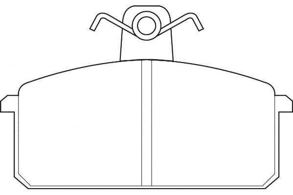 Brake Pad Set, disc brake (2134854)