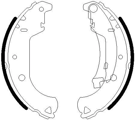 Brake Shoe Set (2255791)