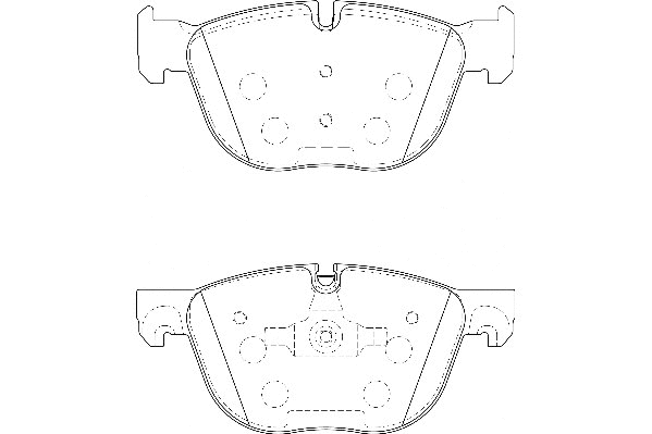 Brake Pad Set, disc brake (2135150)
