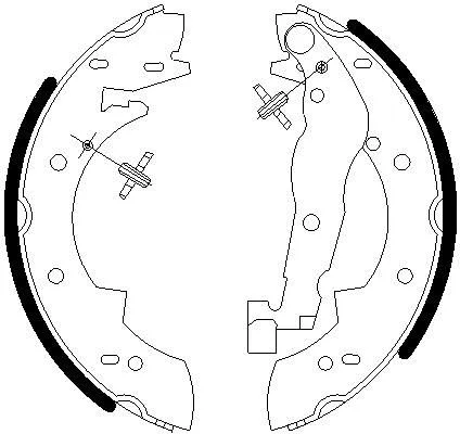 Brake Shoe Set (2255797)