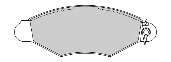 Brake Pad Set, disc brake (2230130)