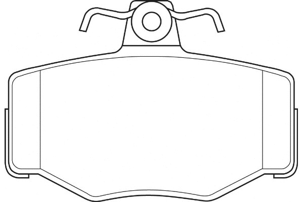 Brake Pad Set, disc brake (2135698)