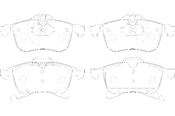 Brake Pad Set, disc brake (2134850)