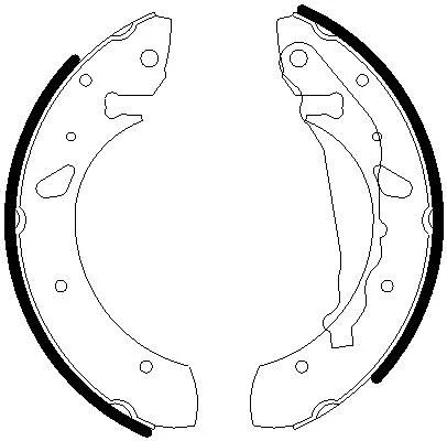 Brake Shoe Set (2255880)