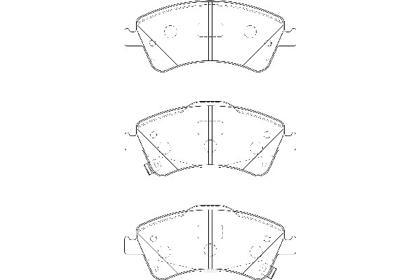 Brake Pad Set, disc brake (2135164)