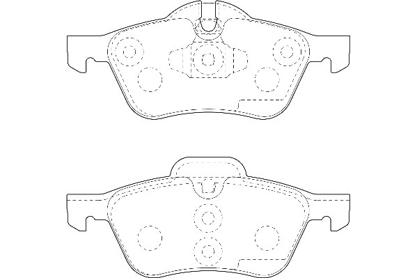 Brake Pad Set, disc brake (2134988)