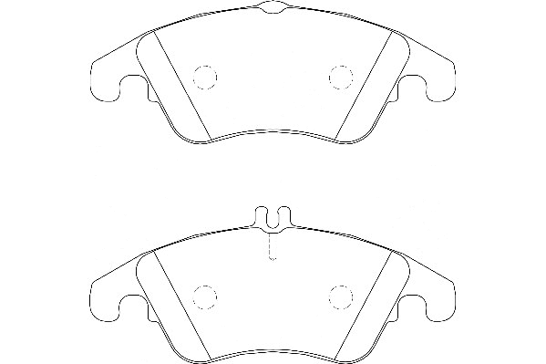 Brake Pad Set, disc brake (2135152)
