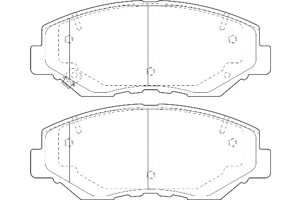 Brake Pad Set, disc brake (2135190)
