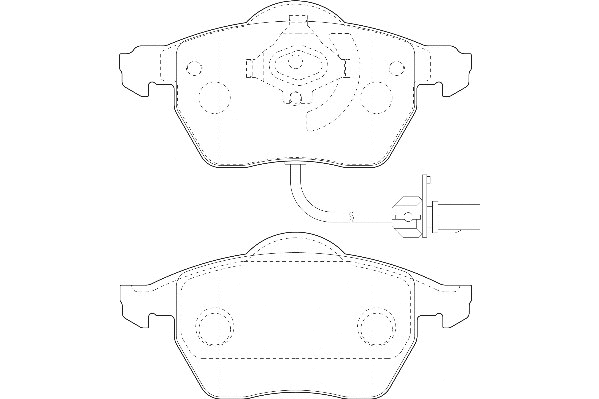 Brake Pad Set, disc brake (2134862)