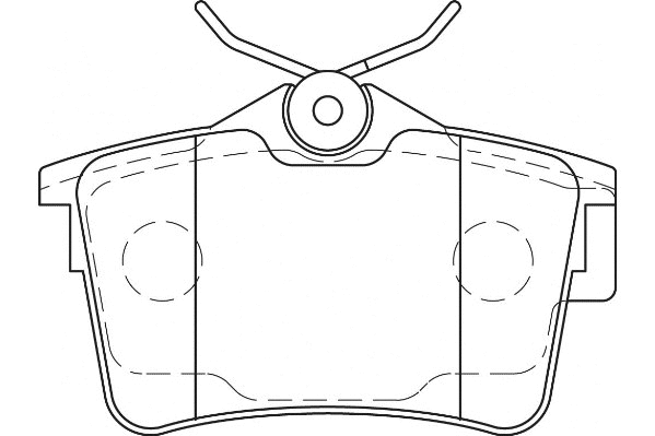 Brake Pad Set, disc brake (2135577)