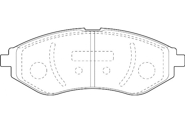 Brake Pad Set, disc brake (2134934)