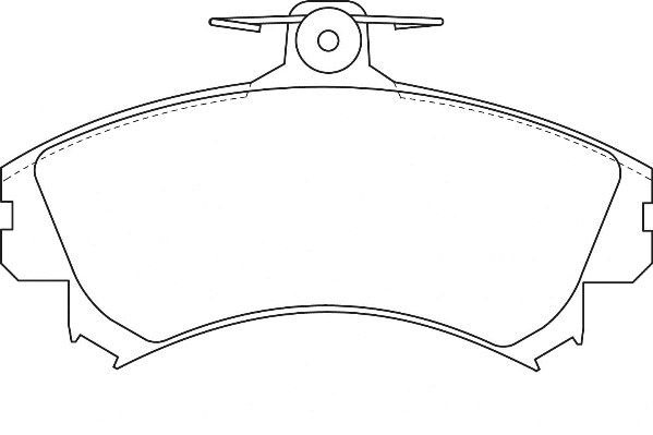 Brake Pad Set, disc brake (2135031)