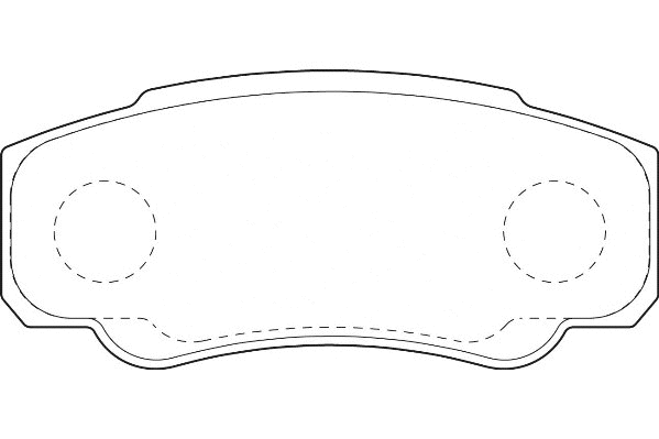 Brake Pad Set, disc brake (2135664)