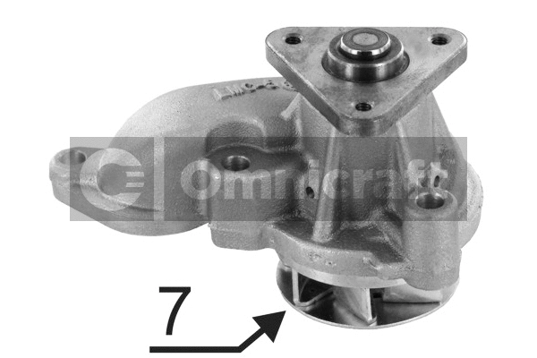 Water Pump, engine cooling (2317032)