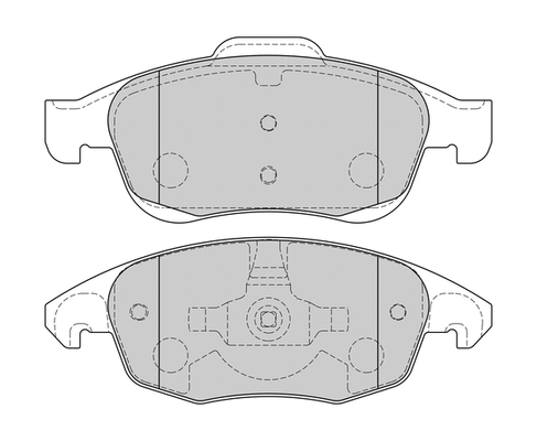Brake Pad Set, disc brake (2230121)