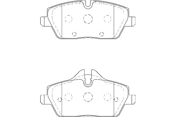 Brake Pad Set, disc brake (2134948)