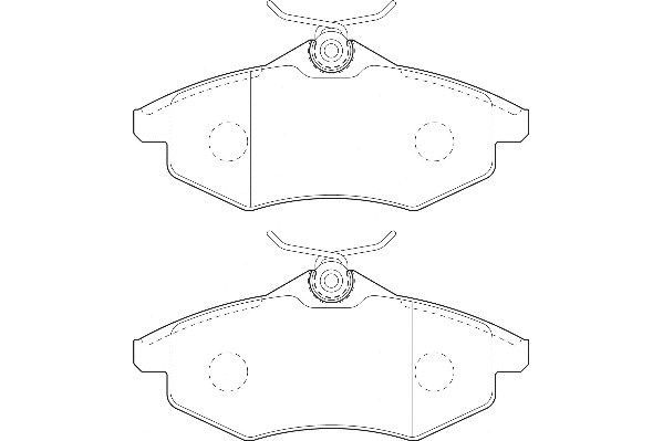 Brake Pad Set, disc brake (2134866)
