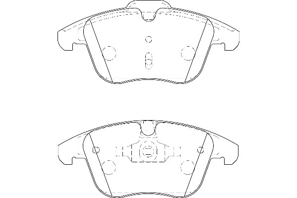 Brake Pad Set, disc brake (2134880)