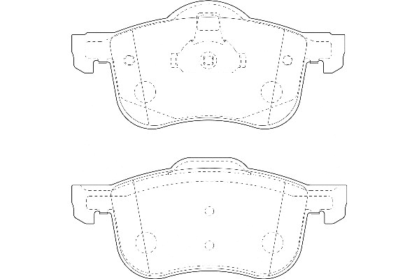 Brake Pad Set, disc brake (2135124)