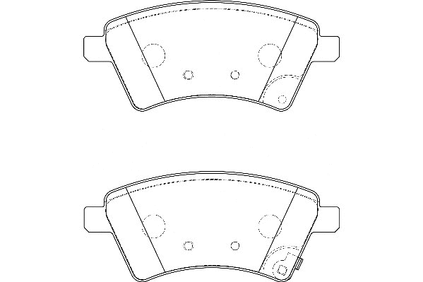 Brake Pad Set, disc brake (2135138)