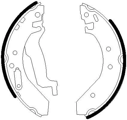 Brake Shoe Set (2255750)