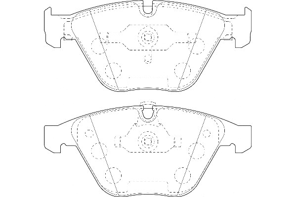 Brake Pad Set, disc brake (2134946)