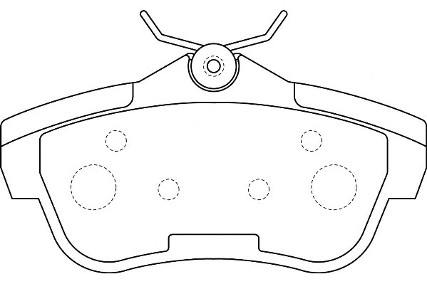 Brake Pad Set, disc brake (2135688)