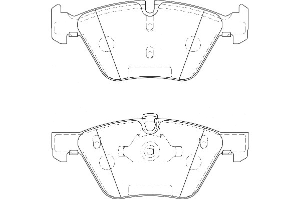Brake Pad Set, disc brake (2134912)