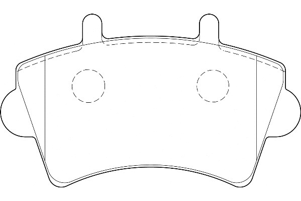 Brake Pad Set, disc brake (2134974)