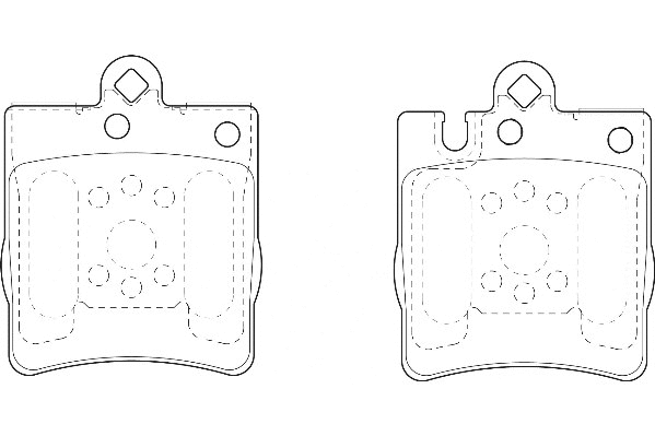 Brake Pad Set, disc brake (2135602)