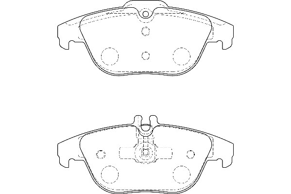 Brake Pad Set, disc brake (2135674)