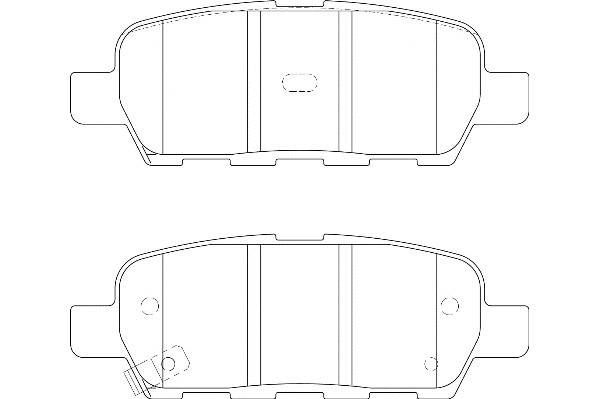Brake Pad Set, disc brake (2135624)