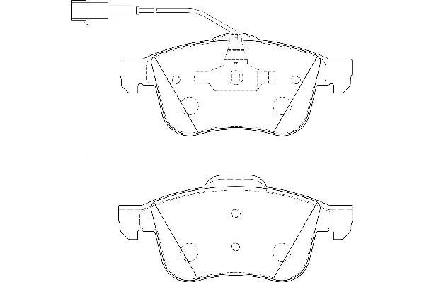 Brake Pad Set, disc brake (2135140)