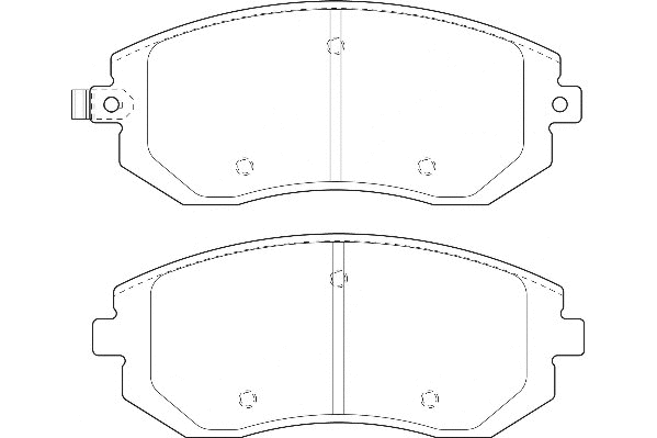 Brake Pad Set, disc brake (2135016)