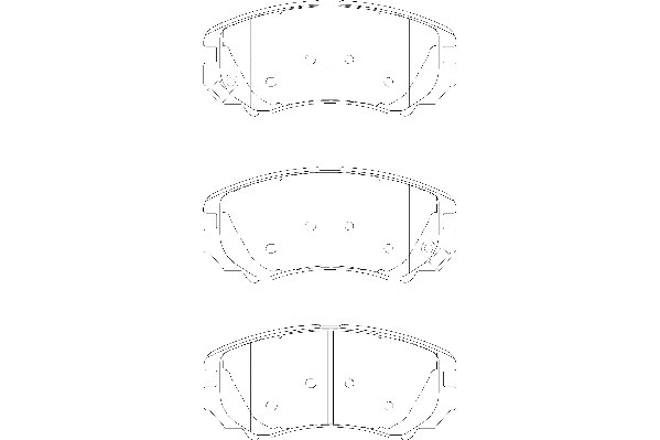 Brake Pad Set, disc brake (2134962)
