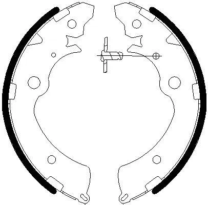Brake Shoe Set (2255774)