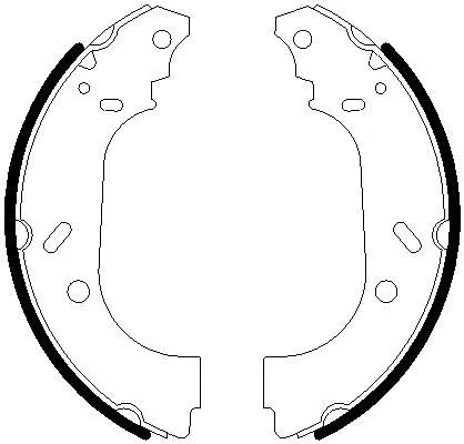 Brake Shoe Set (2255740)
