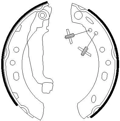 Brake Shoe Set (2255766)