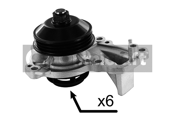 Water Pump, engine cooling (2317036)