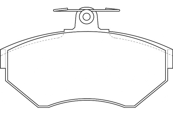 Brake Pad Set, disc brake (2134878)