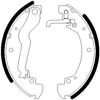 Brake Shoe Set (2255770)