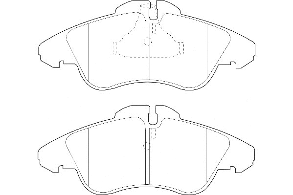 Brake Pad Set, disc brake (2135160)