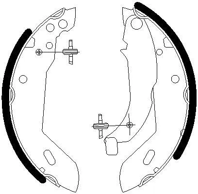 Brake Shoe Set (2255742)