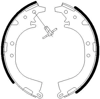 Brake Shoe Set (2255809)