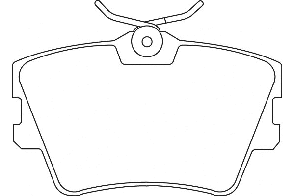 Brake Pad Set, disc brake (2135620)