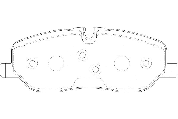 Brake Pad Set, disc brake (2135026)